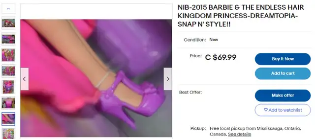 BARBIE SELLING OFF HER SHOE LOT in Toys & Games in Oshawa / Durham Region - Image 3
