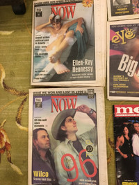 T.O. Music Entertainment  mags 91-98 NOW, EYE WEEK MUSIC EXPRESS