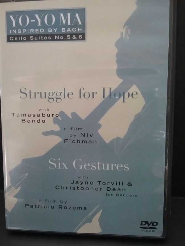 DVD - YO-YO MA Struggle For Hope in CDs, DVDs & Blu-ray in Oshawa / Durham Region