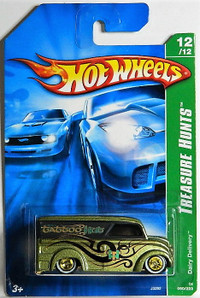 Hot Wheels 1/64 Dairy Delivery T-Hunt Diecast RR