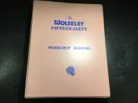 1958-1971 Wolseley 15/60 and 16/60 Workshop Manual AKD1018A