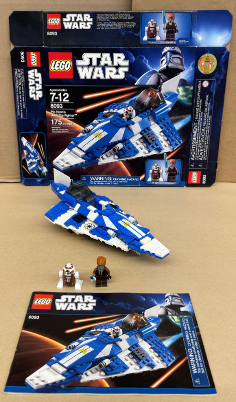 LEGO Star Wars 8093 Plo Koon's Jedi Starfighter 2 Minifigures | Toys &  Games | Regina | Kijiji