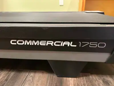 Get your cardio routine on track with this high-performance NordicTrack Commercial 1750 treadmill, f...