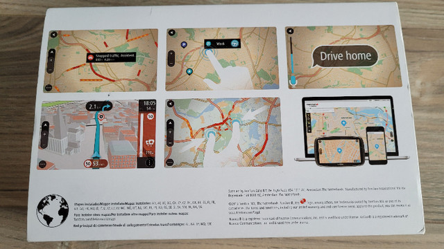 GPS TomTom Go 5100 - Lifetime World Maps, Traffic built-in SIM dans Appareils électroniques  à Laval/Rive Nord - Image 4