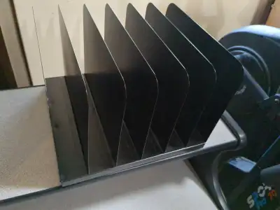 Two Metal File Organizers , View more