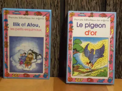 Livres Première Bibliothèque des enfants 5$ chacun, View more