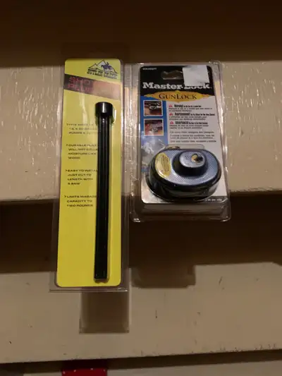 NEW MasterLock Gun Lock & Bulter Creek Shotgun Plug, View more