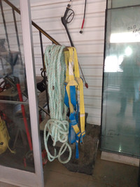 Safety harness and rope