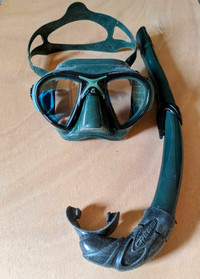 Diving Mask and Snorkel(For Free Diving)
