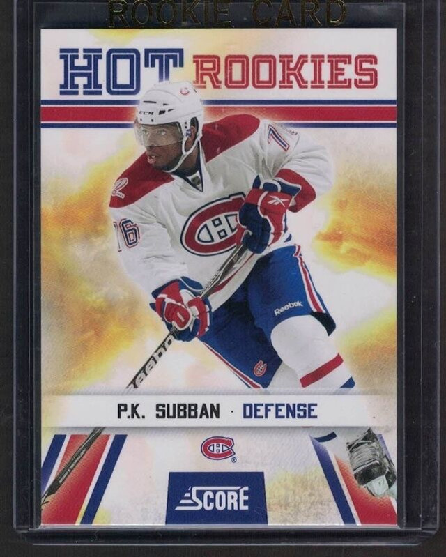 P.K.SUBBAN ... 2010-11 Young Guns ROOKIE .. UNGRADED + PSA 9, 10 in Arts & Collectibles in City of Halifax - Image 3