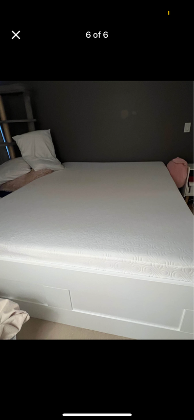 bed and bed frame AND dresser!, View more