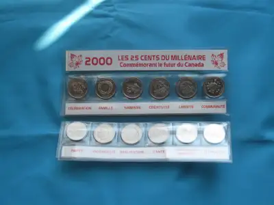 Collection des 25 ¢ de l'an 2000, View more
