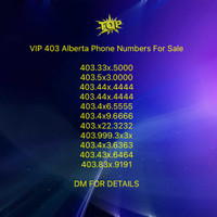 Alberta 403,587,780,368 Area Code phone Numbers For Sale