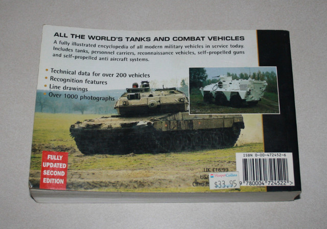Jane's Tanks and Combat Vehicle Recognition Guide in Textbooks in Saint John - Image 3