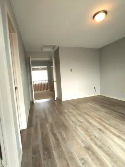 Large Room available Dec 1 for rent with ensuite bath and private deck in 2-storey townhouse. King a...