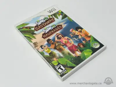 The Sims 2 Castaway Nintendo Wii Game Complete Tested, View more