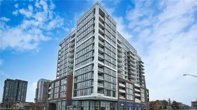 Downtown Burlington! Brand new never lived in 2 bed, 2 bath corner unit with balcony! 1 parking with...