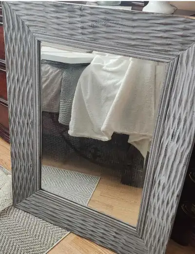 Rustic Solid Wood Mirror, View more