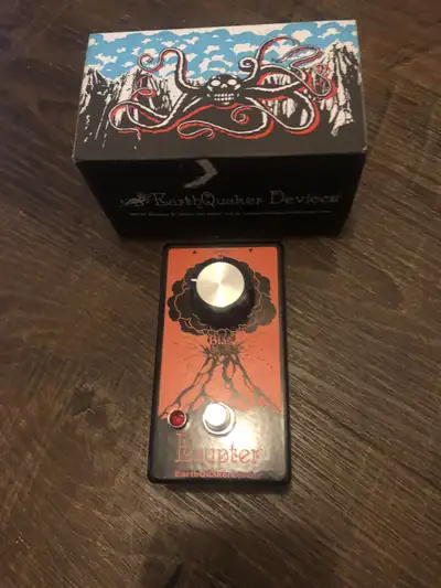 EarthQuaker Devices EQD Erupter Ultimate Fuzz Tone Pedal /pédale, View more