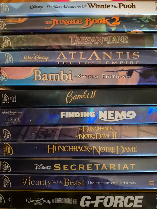 12 Walt Disney DVDs in CDs, DVDs & Blu-ray in Winnipeg - Image 2