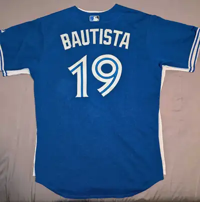 Jose Bautista Toronto Blue Jays Majestic 6200 sz48 jersey, View more