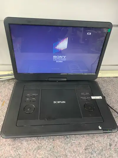 Bio fun 17.9” Portable DVD Player Item # 1410248 Great working condition. Items included: - Portable...