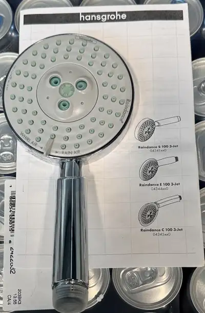 Raindance S 100 3-Jet  Handheld Shower Head, View more