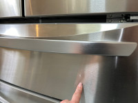 LG 33inch, 24.7 cu.ft. French door refrigerator