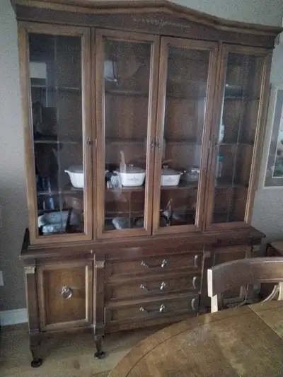 Beautiful wood, lots of drawers Very pricey when new