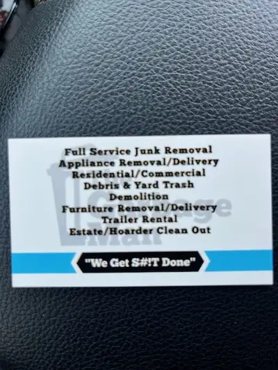 The "Garbage Man" Disposal Services, View more