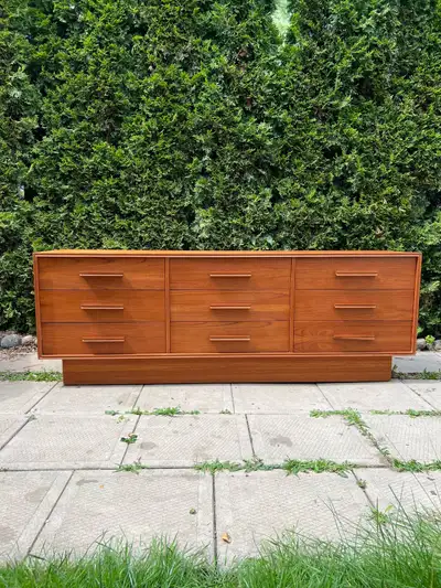 Mid Century Modern Teak Dresser , View more
