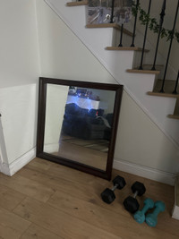 A big sized  square mirror