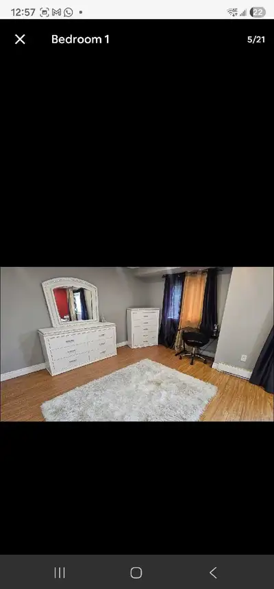 Dresser with mirror and drawers chest, View more