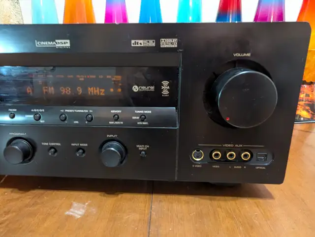 Yamaha HTR-5960 Home Theater 7.1 Receiver Circa 2006 / 805 Watts in Stereo Systems & Home Theatre in Red Deer - Image 6