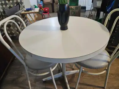 Cafe style table and chairs, View more