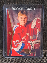 Sergie Samsonov Rookie hockey card 
