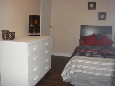 Furnished Three bedroom basement  for rent