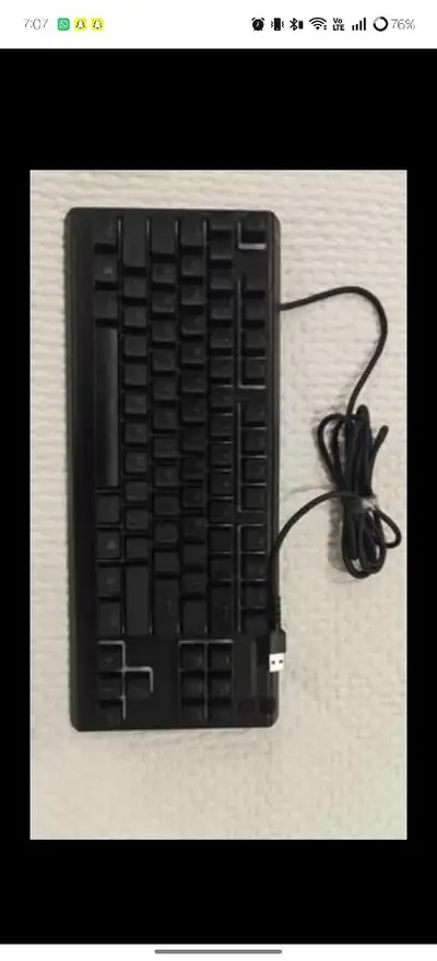 SteelSeries Apex 3 TKL Keyboard, View more