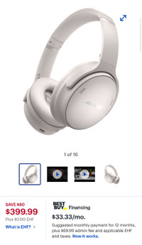Bose Noise Cancelling Headphones for Sals
