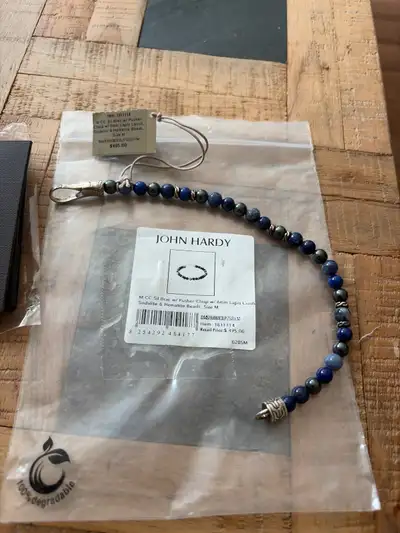 John Hardy 6mm Lapis Lazuli, Sodalite & Hematite Bracelet, View more