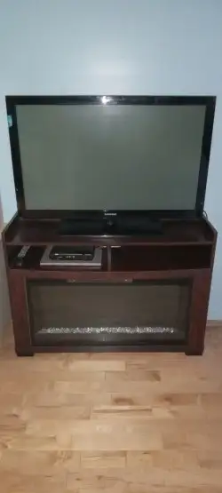 Meuble avec Foyer pour Télévision (TV) ou Système de son, View more