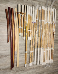 Kendo equipment - Various Shinai & Bokuto/Bokken *Updated*