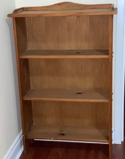 Vintage Solid Wood Bookshelf, View more