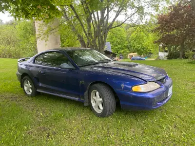 1995 Mustang GT, 5 L V8, cold air intake, performance chip, 5 speed standard, posi-track, original S...
