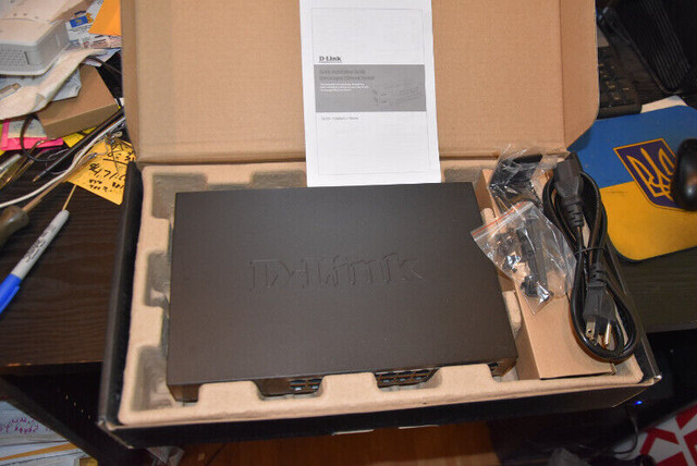 New D-Link 24 Port Gigabit Unmanaged Rackmount Switch in Networking in Stratford - Image 2