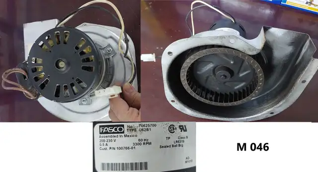 FASCO Draft Inducer Motor – Model 70625700 - M046 in Heating, Cooling & Air in City of Toronto - Image 5