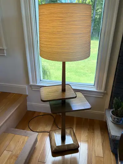 Laurel Floor Lamp with Side Tables, View more