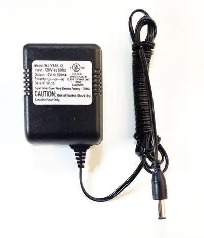 AC/DC Class 2 Power UNit Supply Adapter WJ-Y666-12 Out: 12V 0.5A, View more