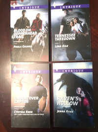 Harlequin Intrigue Series: 4 novels 