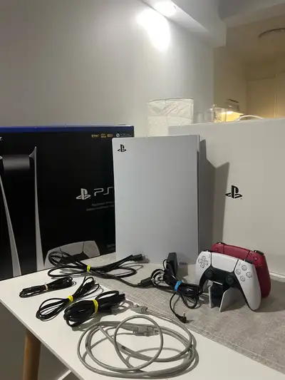 PlayStation 5, very clean console. Comes with 2 Dual, View more